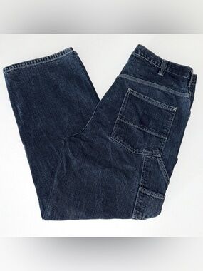Men’s Dark Blue Carpenter Jeans Size 38x30